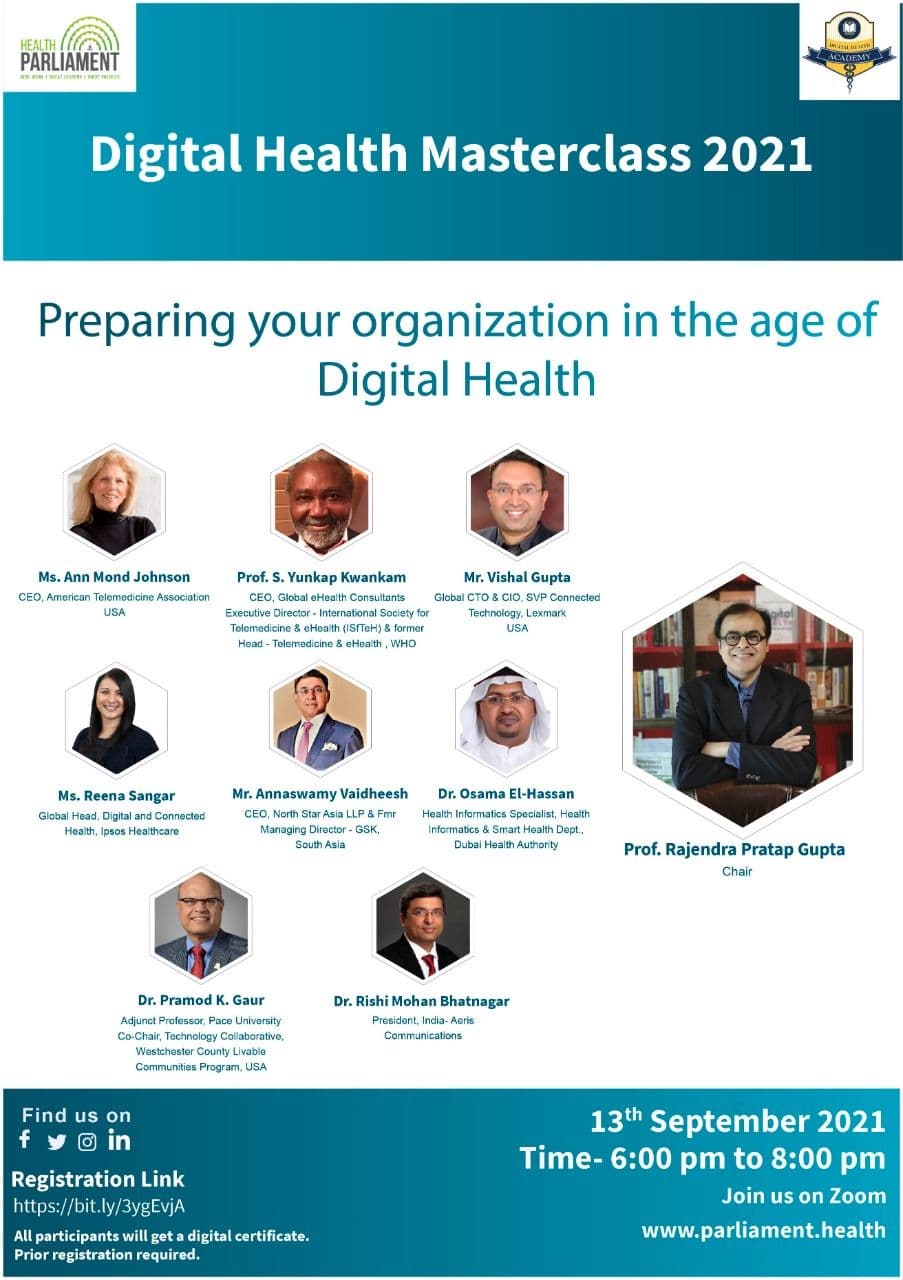 Preparing your Organization in the Age of Digital Health flyer