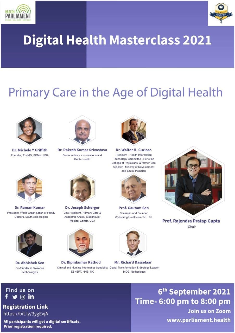 Future of Primary Care in the Age of Digital Health flyer