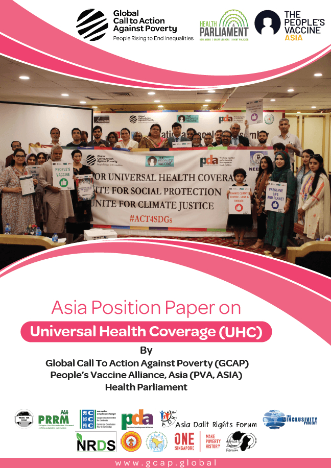 Asia Position Paper on Universal Health Coverage